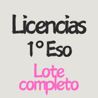 Licencias 1º ESO lote