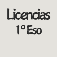 Licencias 1º ESO