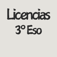 Licencias 3º ESO