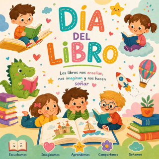 Día del libro 3 C y D de Infantil