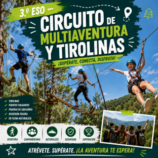 3º ESO Circuito multiaventuras